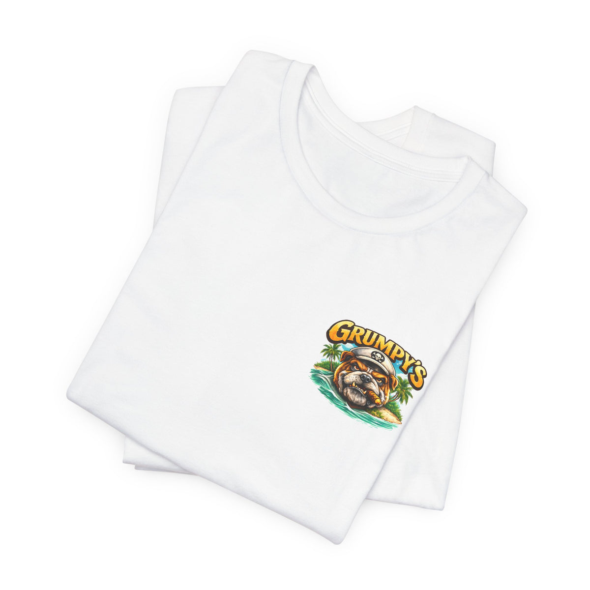 Grumpy’s Boat Charters Fishing Graphic Tee