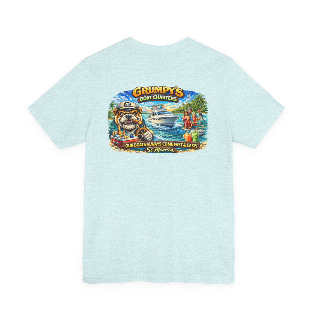 Grumpy’s Boat Charters Fishing Graphic Tee