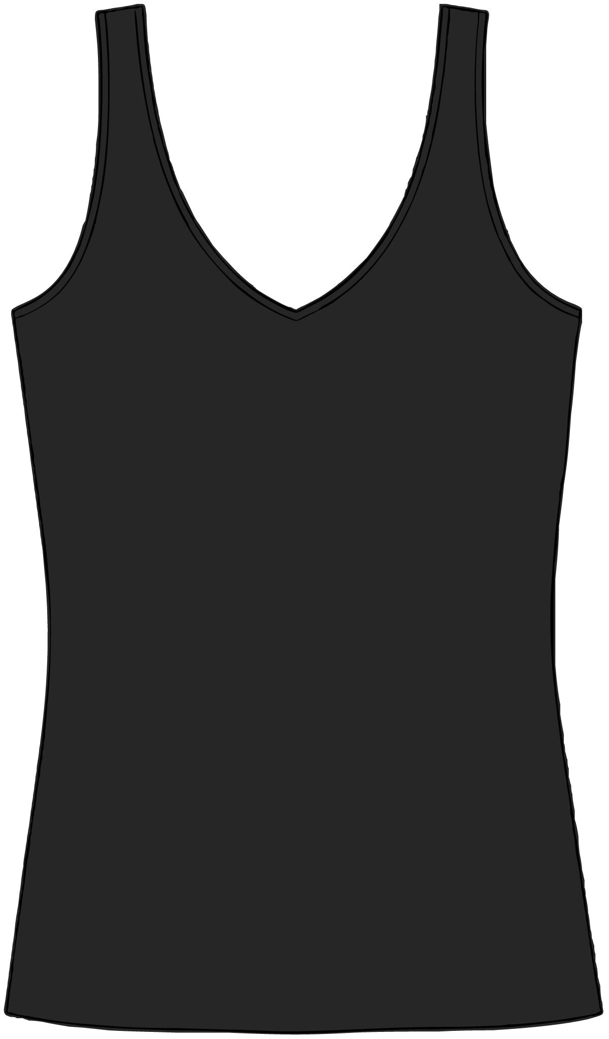 Grumpy's Beach Bar Women's V‑Neck Tank — Tropical Skull Logo Summer Top