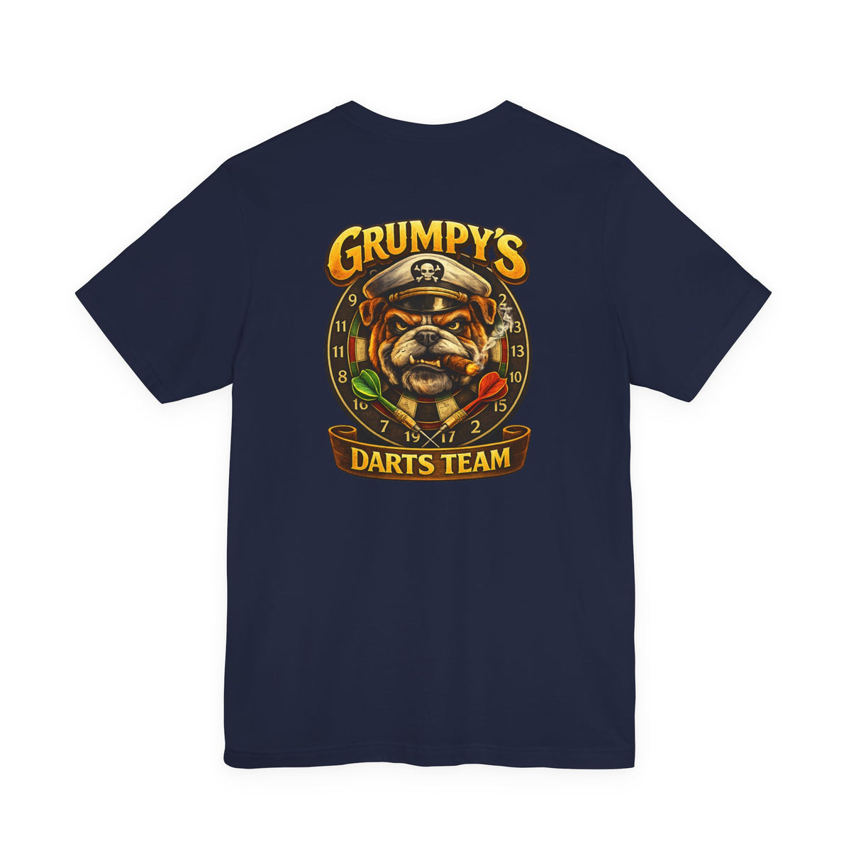Grumpys Darts Team Graphic T-Shirt