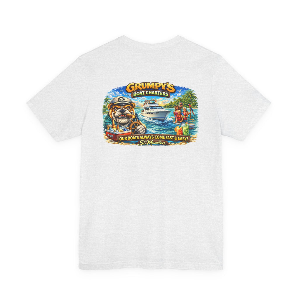 Grumpy’s Boat Charters Fishing Graphic Tee