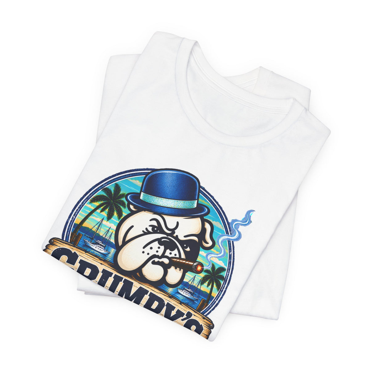 Grumpy’s Sports & Music Bar Dock Maarten Marina Graphic Tee