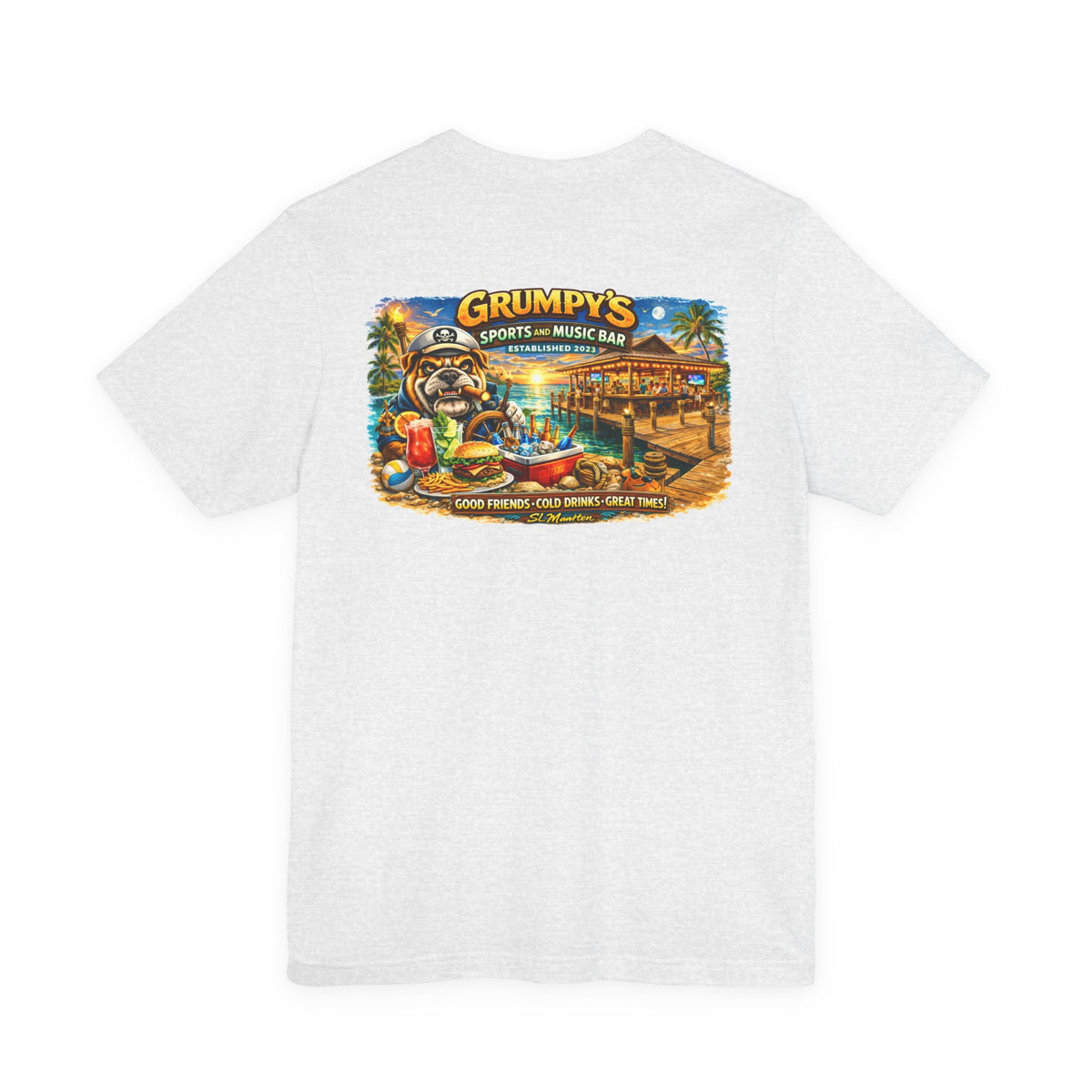 Grumpy’s Sports Bar Retro Graphic Tee
