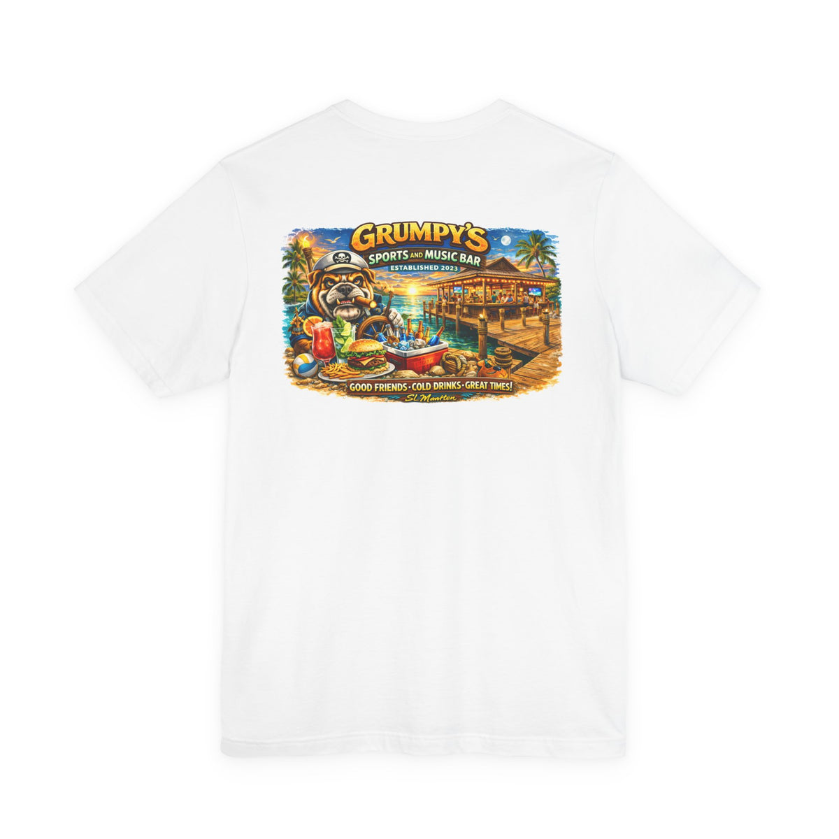 Grumpy’s Sports Bar Retro Graphic Tee