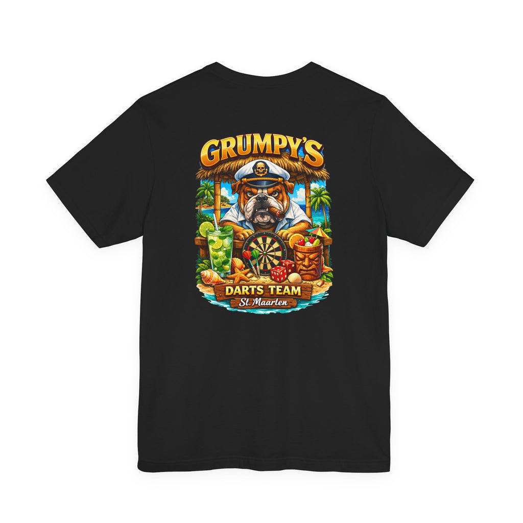 Grumpy’s Darts Team St. Maarten Graphic T-Shirt