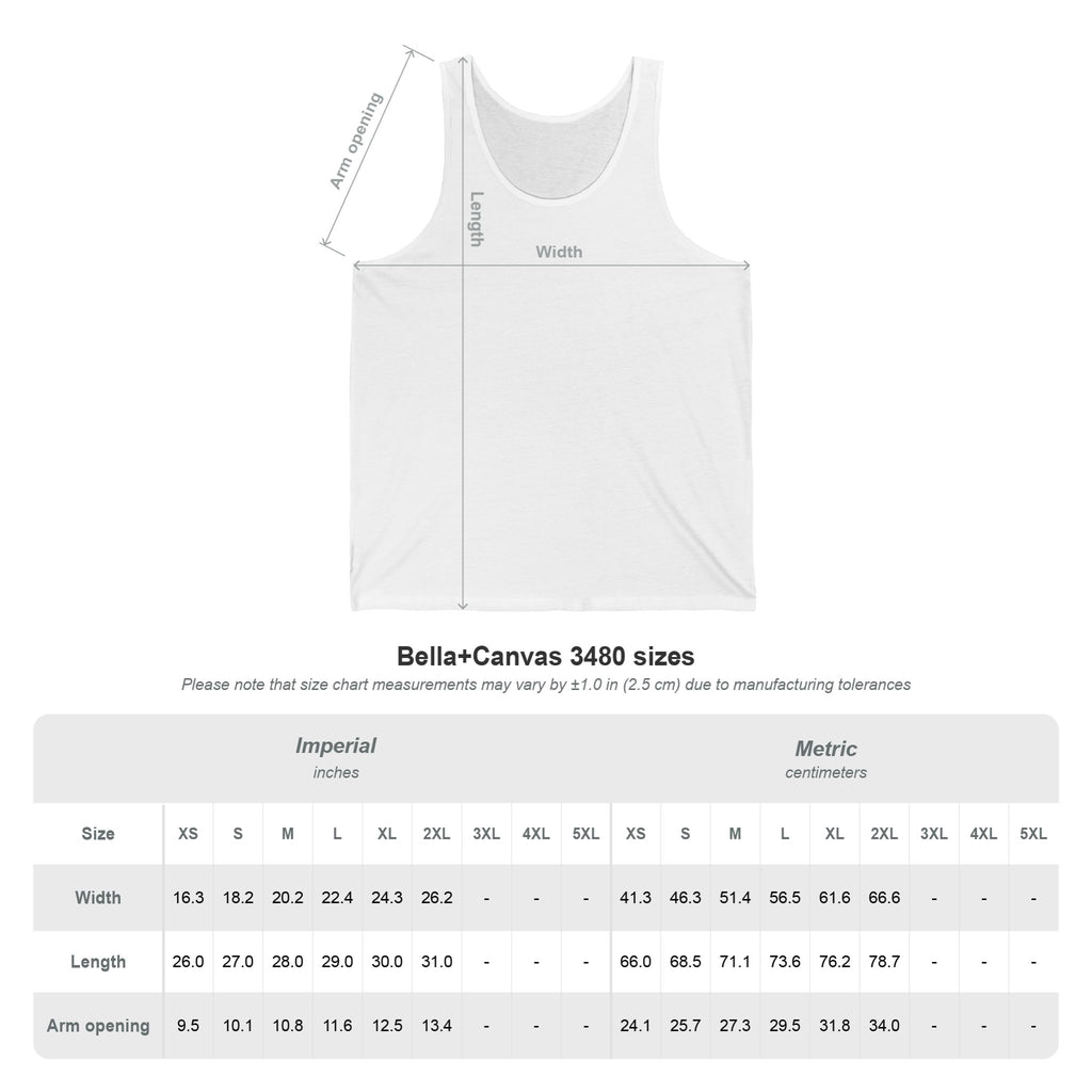 Grumpy’s Red Anchor Unisex Tank Top | St. Maarten